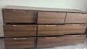 壹品帆誠中古風(fēng)實(shí)木斗柜客廳五斗柜多巴胺抽屜柜床尾柜臥室床尾置物柜 【全實(shí)木材質(zhì)】中古風(fēng)胡桃色-九斗柜160CM 曬單實(shí)拍圖