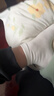 京東京造【100%純棉】6雙女式中筒襪子10A抑菌新疆棉襪休閑女防臭 彩色 曬單實(shí)拍圖