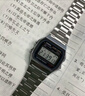 卡西歐（CASIO）卡西歐手表男電子表A158WA-1男表女表運動(dòng)學(xué)生表銀色小方塊 曬單實(shí)拍圖