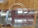 青蘋(píng)果玻璃冷水壺涼水壺家用耐高溫裝水涼水杯大容量涼白開(kāi)茶壺扎壺套裝 波比壺 1800ml 曬單實(shí)拍圖