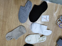 FitonTon5雙襪子女100%純棉襪防臭春夏船襪短襪隱形襪舒適透氣硅膠吸汗 曬單實(shí)拍圖