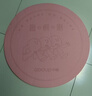 中歐室內原地跑步墊專(zhuān)用超慢跑墊減震防滑隔音家用靜音加厚緩震地墊子 加厚升級 粉色【直徑64cm】 厚度30mm 曬單實(shí)拍圖