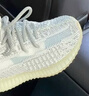 阿迪達斯三葉草Yeezy350V2銀灰色童鞋椰子HP6590兒童UK7.5K碼25碼 曬單實(shí)拍圖