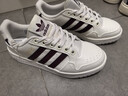adidas NY 90 STRIPES經(jīng)典運動(dòng)板鞋男女阿迪達斯三葉草 漢玉白/紅色/金色   36 曬單實(shí)拍圖