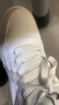 李寧（LI-NING）休閑鞋男子小白鞋復古潮流低幫舒適透氣耐磨戶(hù)外運動(dòng)休閑板鞋子男 曬單實(shí)拍圖