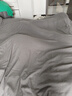 南極人被子褥子全套一整套被子四件套加被芯和枕芯單雙人床上用品八件套 YS淺灰-深灰 【被褥全套一整套】 1.5m 床單款 四件套+1.8m/4斤被+枕芯2 曬單實(shí)拍圖