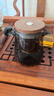 2025新款茶壺泡茶家用茶具茶水分離過(guò)濾杯辦公室玻璃飄逸杯沖茶器 煙灰元茗飄逸杯550ml+4杯 曬單實(shí)拍圖