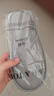 VIPY【5雙裝】待客拖鞋一次性拖鞋秋冬季便捷居家酒店加厚防滑 灰色 曬單實(shí)拍圖