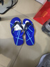 回力人字拖鞋男夏季新款時(shí)尚夾腳涼拖鞋室外休閑防滑沙灘鞋潮 黑藍色 44 曬單實(shí)拍圖