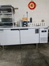 新飛 （Frestec）冷藏保鮮工作臺奶茶店飯店后廚冷藏保鮮柜水吧臺商用冰柜廚房冰箱商用冷凍工作臺冷柜操作臺 【全銅管制冷】冷藏 1.8*0.8*0.8m 曬單實(shí)拍圖
