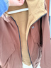 KOLON SPORT/可隆雙面穿抓絨夾克 明星同款 男女同款戶(hù)外Polartec HUGGER外套 LUFJ5WT542-DN 深棕色 M 170/92A 曬單實(shí)拍圖