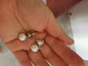 百年s925純銀珍珠耳環(huán)耳釘女氣質(zhì)韓版時(shí)尚耳夾款銀耳釘防過(guò) 三紐珠珠耳環(huán)無(wú)耳洞耳夾款 曬單實(shí)拍圖