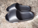 稻草人拖鞋男士居家用洗澡防滑浴室內戶(hù)外穿情侶厚底靜音女涼拖 黑44-45 曬單實(shí)拍圖