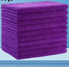 豪思克普 清潔抹布 加厚抹布10條吸水抹布擦玻璃保潔家政做衛生多用途抹布家用廚房擦地板洗車(chē)毛巾 紫色30*60cm 曬單實(shí)拍圖