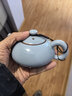 三勤堂汝窯泡茶壺景德鎮陶瓷高檔功夫茶具家用單壺小號2025年新款泡茶器 曬單實(shí)拍圖