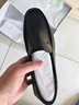 森達皮鞋男上班通勤一腳蹬樂(lè )福鞋商務(wù)正裝鞋 黑色光面 42 曬單實(shí)拍圖