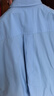 優(yōu)衣庫女裝全棉襯衫/長(cháng)袖襯衣休閑通勤外套26春夏新款482828 63 天藍色 L 曬單實(shí)拍圖