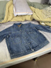 Levi's李維斯26年春夏新款男士美式復古工裝風(fēng)休閑牛仔夾克外套 藍色 L 曬單實(shí)拍圖