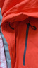 迪卡儂（DECATHLON）硬殼沖鋒衣男女春秋登山防風(fēng)防水單層夾克風(fēng)衣運動(dòng)外套MH500 霞光橙（男女同款）- 亞洲款 新款上市 加內膽選大一碼 L 曬單實(shí)拍圖
