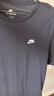 耐克（NIKE）短袖男款 2026夏季新運動(dòng)服裝跑步健身衣圓領(lǐng)休閑半袖透氣男士T恤 全棉親膚/偏大一碼/熱推款 L 【175】體重130~150斤左右 曬單實(shí)拍圖