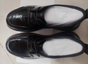 百麗質(zhì)感商務(wù)休閑皮鞋男牛皮通勤A(yíng)2323AM6 黑色-系帶 43 曬單實(shí)拍圖