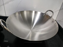 食品級304不銹鋼加厚炒鍋燉煮食堂飯店酒店專(zhuān)用商用家用雙耳燉鍋 1寸 304雙耳不銹鋼45cm單鍋 曬單實(shí)拍圖