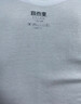 宜而爽純棉背心男士運動(dòng)跨欄健身運動(dòng)內衣無(wú)袖t恤白色打底汗衫男2件裝 曬單實(shí)拍圖