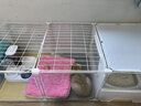 蔻絲貓籠子家用室內貓窩小貓廁所一體貓咪籠子一室一廳一衛貓窩貓別墅 曬單實(shí)拍圖