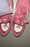 阿迪達斯（adidas）女 運動(dòng)型格系列 VL COURT 3.0 休閑鞋 KI0561 粉色  38.5  曬單實(shí)拍圖