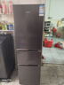 榮事達（Royalstar）215升三門(mén)冰箱家用大容量中小型三開(kāi)門(mén) 節能低噪租房中門(mén)軟冷凍超薄微霜低音保鮮電冰箱 以舊換新 215升【一級能效】?jì)商煲欢入?鈦深灰 曬單實(shí)拍圖