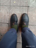 2026春季新款高檔男士經(jīng)典休閑鞋舒適軟底鞋軟底防滑爸爸鞋zcy 黑色 40 曬單實(shí)拍圖