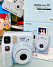 富士（FUJIFILM） instax mini se 一次成像 立拍立得相機 使用3英寸相紙 藍色相紙組合套裝三【含標配+20張相紙+周邊配件】 官方標配【可代寫(xiě)賀卡】 曬單實(shí)拍圖
