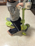 酷騎（COOGHI）可折疊兒童滑板車(chē)2-6-10歲大童寶寶滑滑車(chē)加寬更穩更安全踏板車(chē)Q1 【Q1-二合一組合裝】酷騎綠 曬單實(shí)拍圖