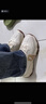 駱駝（CAMEL）女鞋潮流休閑厚底增高運動(dòng)老爹鞋子 K25C09L7036 淺米白/棕 35 曬單實(shí)拍圖