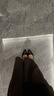 大東通勤鞋女鞋2026春季新款簡(jiǎn)約酒杯跟高跟套腳尖頭C0800 曬單實(shí)拍圖