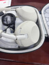 KMaxAI適用索尼WH-1000XM6保護套 耳罩/耳帽硅膠保護殼 sony頭戴式耳機頭梁裝飾外殼超薄防刮軟殼 鉑金灰 曬單實(shí)拍圖