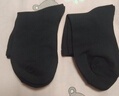 雅鹿襪子春秋季中筒襪透氣吸汗運動(dòng)商務(wù)休閑男襪10A抗菌防臭男士襪子 10A級抗菌黑中筒- 5雙 曬單實(shí)拍圖