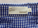 茵曼休閑襯衫女法式時(shí)髦格紋2026春季女裝新款翻領(lǐng)長(cháng)袖上衣 寶藍格 S 曬單實(shí)拍圖