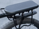 洛克兄弟（ROCKBROS）自行車(chē)后座板貨架坐墊板山地公路自行車(chē)載人載物貨鞍座墊 黑色 曬單實(shí)拍圖