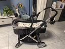 可美嘉嬰兒推車(chē)可坐可躺輕便折疊新生兒雙向嬰兒車(chē)高景觀(guān)寶寶手推車(chē) 星空灰Pro+(全罩遮陽(yáng)+輕便護脊) 曬單實(shí)拍圖