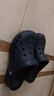 CROCS卡駱馳貝雅洞洞鞋沙灘鞋|10126 深藍-410 41/42(260mm) 曬單實(shí)拍圖