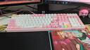 AKKO初音未來(lái)聯(lián)名電競游戲機械鍵盤(pán)RGB108鍵AI客制化熱插拔無(wú)線(xiàn)三模鍵盤(pán)鋼琴軸-粉色 曬單實(shí)拍圖