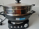 揚子電炒鍋多功能一體2025新款電鍋電蒸鍋電火鍋電煮鍋電熱鍋蒸鍋炒菜無(wú)涂層純鑄鐵大功率多功能電鍋 經(jīng)典無(wú)定時(shí)款【無(wú)涂層加厚】 32CM單籠【適合2-5人】+贈送鍋蓋 曬單實(shí)拍圖