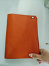 意大利頭層牛皮A4a567B5真皮活頁(yè)筆記本日記本硬皮本子手賬本定制 愛(ài)馬仕橙+橫線(xiàn)紙 A5 曬單實(shí)拍圖