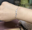 999足銀麥穗手鏈女純銀手飾高級感輕奢女神節生日禮物送女友閨蜜 麥穗999純銀手鏈+禮盒 曬單實(shí)拍圖