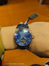 上海牌手表男自動(dòng)機械表 星期日歷夜光國表時(shí)尚多功能飛輪男表禮物924 經(jīng)典版-【藍盤(pán)】 數字刻度 雙歷飛輪 曬單實(shí)拍圖