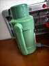 摩飛電器（Morphyrichards）電熱水壺便攜式燒水壺旅行熱水壺燒水杯真空保溫壺不銹鋼保溫瓶大容量戶(hù)外 MR6061 1L 清新綠 曬單實(shí)拍圖