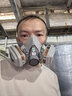 3M6200防毒面具口罩防塵防有毒氣體防農藥工業(yè)噴漆裝修粉塵配6001濾毒盒 7件套 曬單實(shí)拍圖