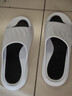 回力運動(dòng)拖鞋男浴室內戶(hù)外穿減震防滑厚底涼拖鞋HL3967白黑色44-45碼 曬單實(shí)拍圖