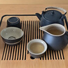 京東京造 茶具整套 功夫茶具陶瓷套裝茶壺茶杯茶盤(pán)【黑陶提梁壺】 12件套  曬單實(shí)拍圖